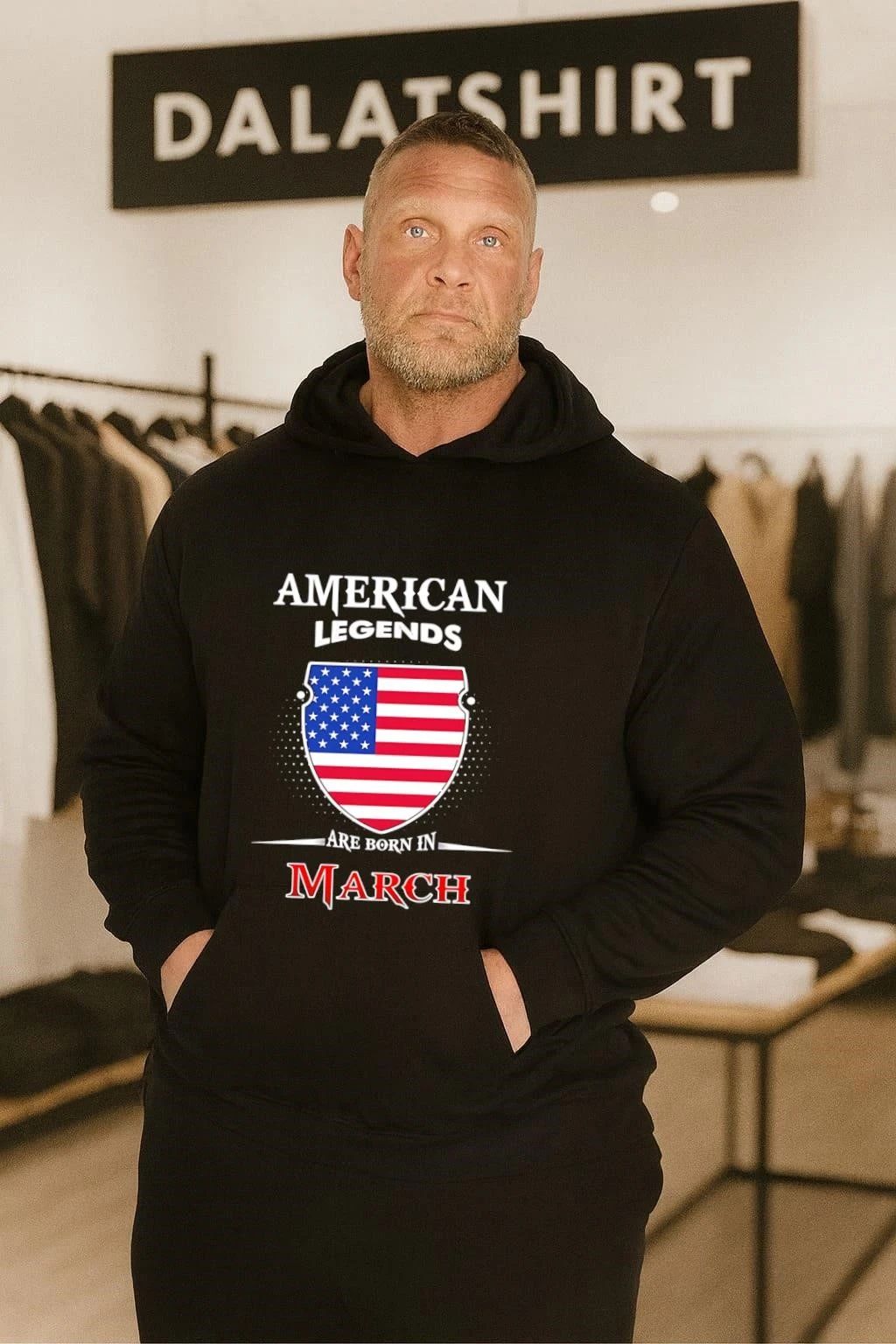 American Legends Are Born In March shirt