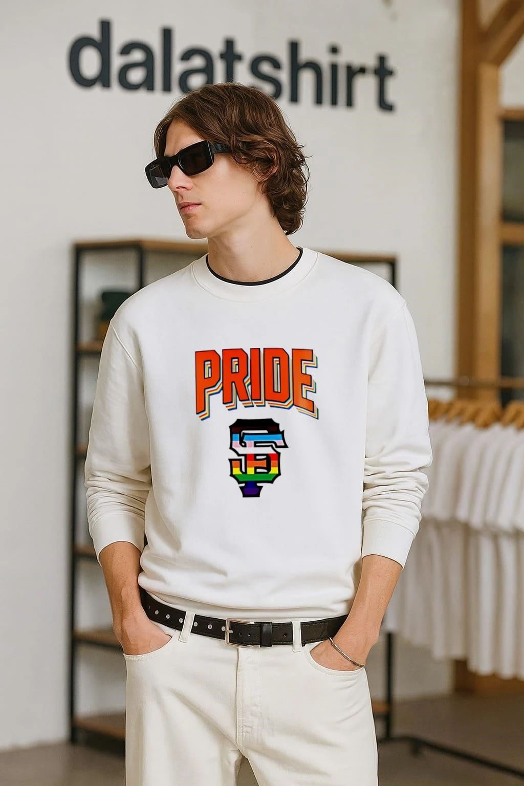 2025 Giants Celebration Pride Month Baseball shirt