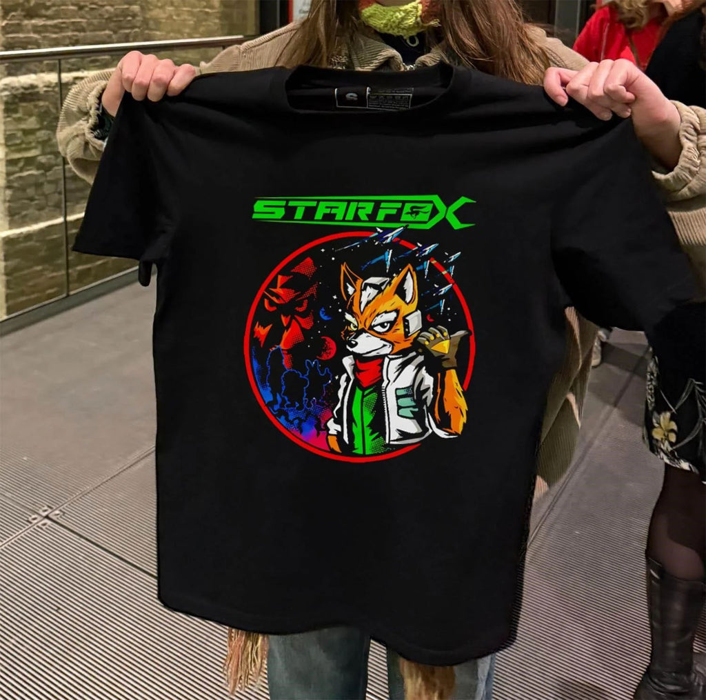 Star Fox McCloud Team Space Arwing Silhouettes hirt
