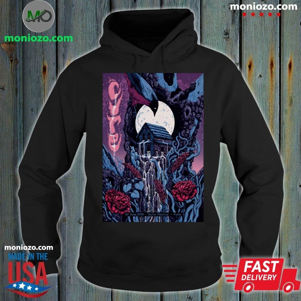 The Cure Porto Portugal 6 7 2026 Poster Shirt