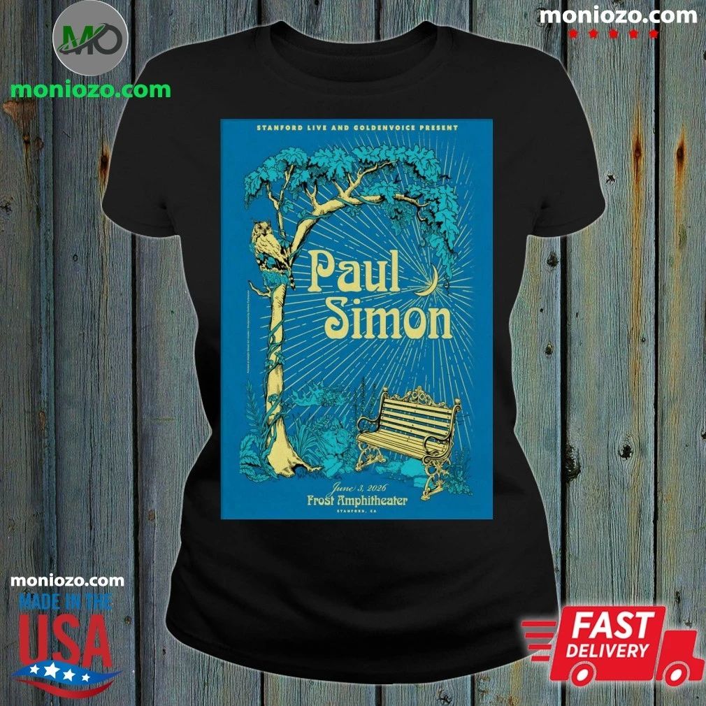 Paul Simon 6 3 2026 Stanford CA Poster Shirt