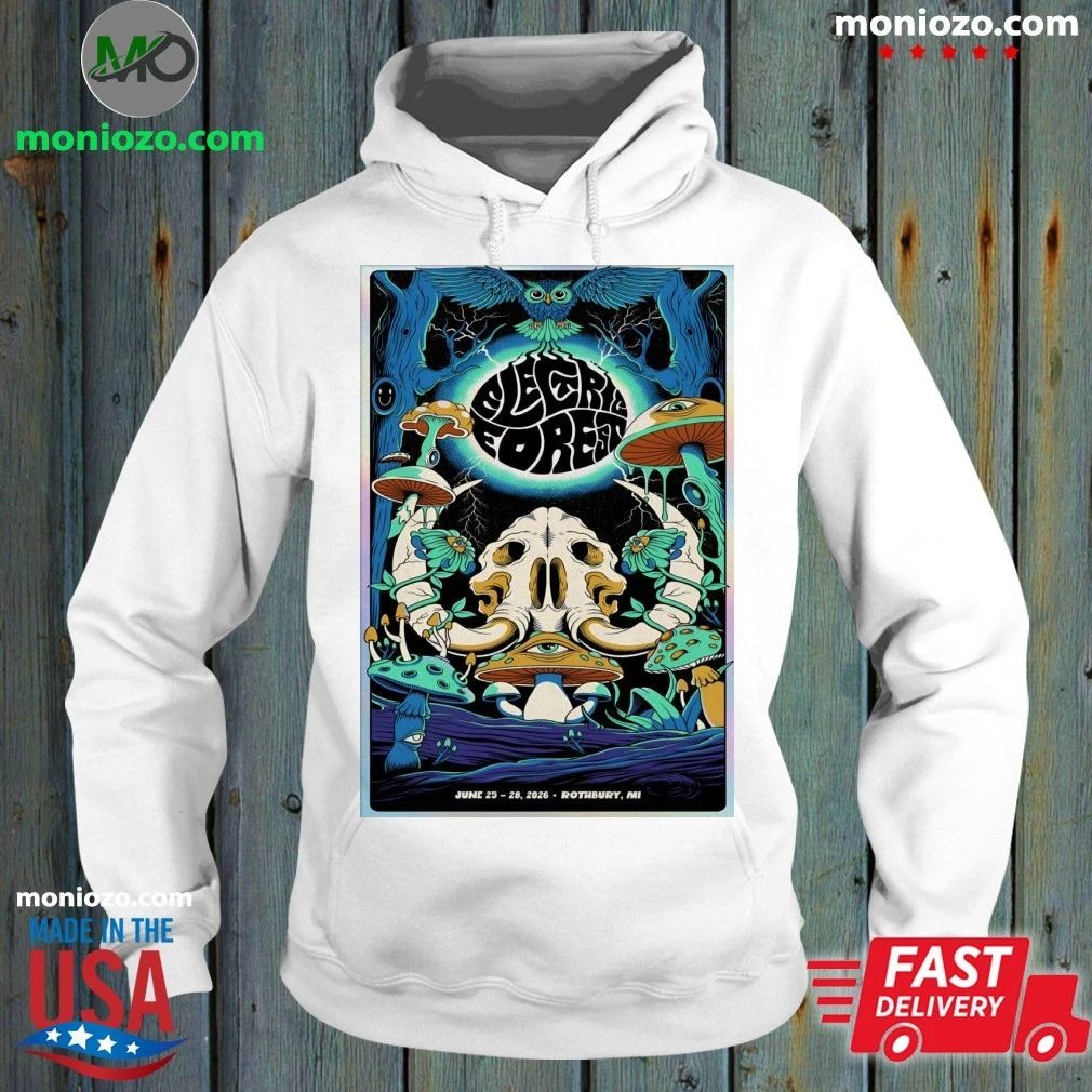 Electric Forest Rothbury MI June 25-28 2026 Poster Shirt
