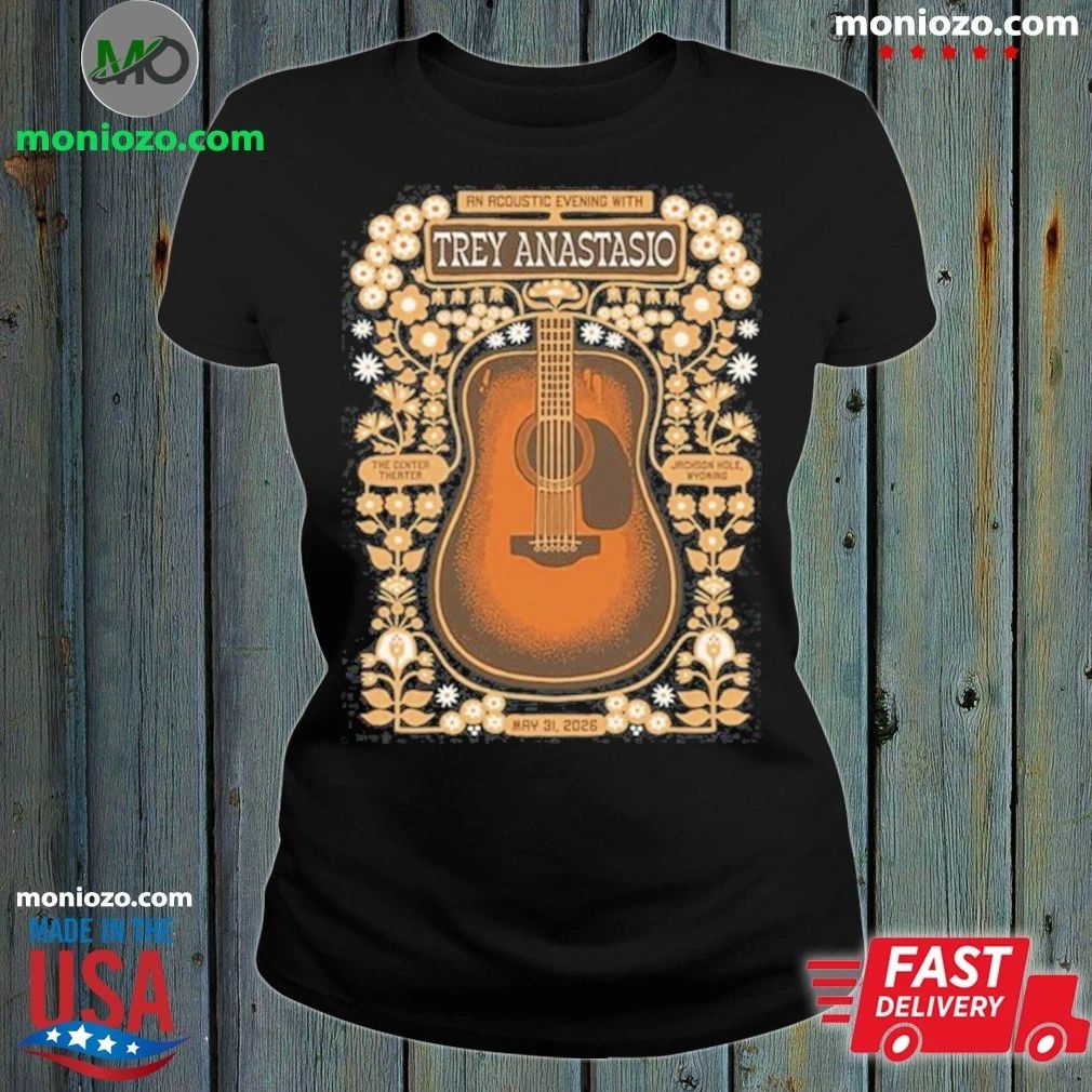 Original Trey Anastasio Jackson, Senior Center of Jackson Hole, May 31, 2026 Shirt