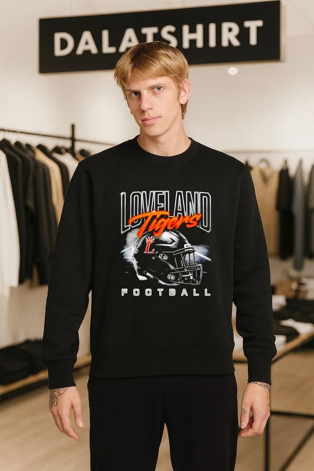 Loveland Tigers Helmet Football shirt