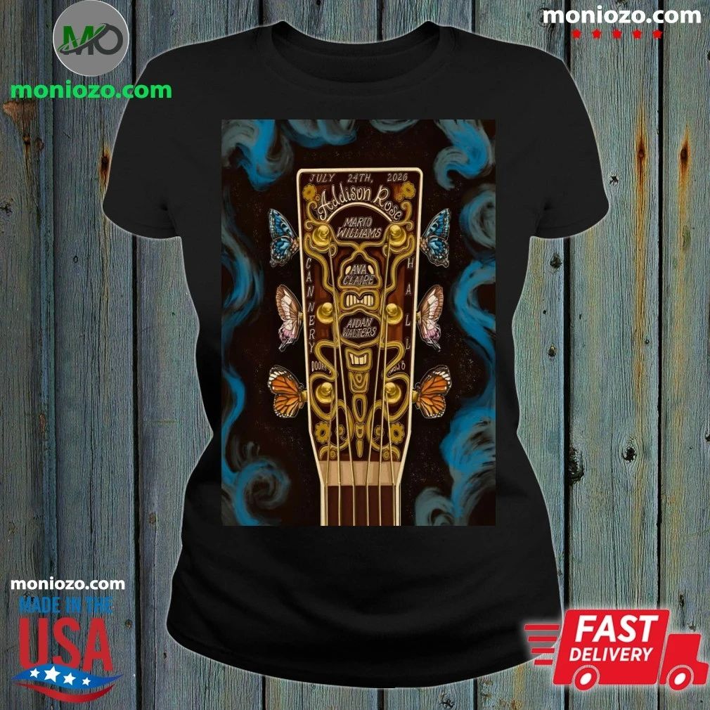 Original Addison Rose In Nashville TN On July 24 2026 Poster Shirt