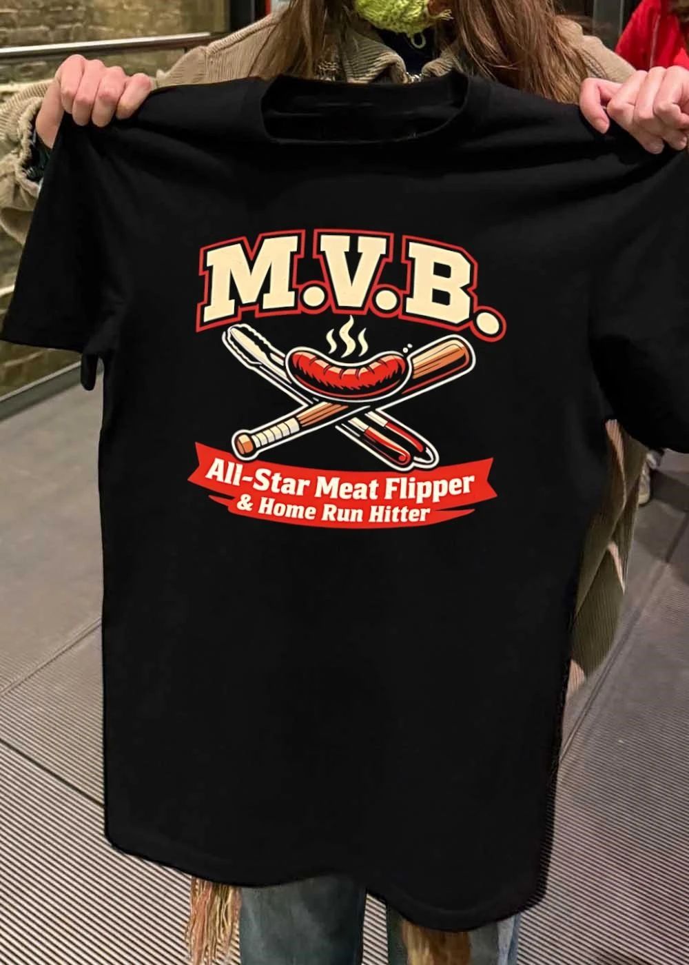M.V.B All-Star Meat Flipper Home Run Hitter Baseball shirt