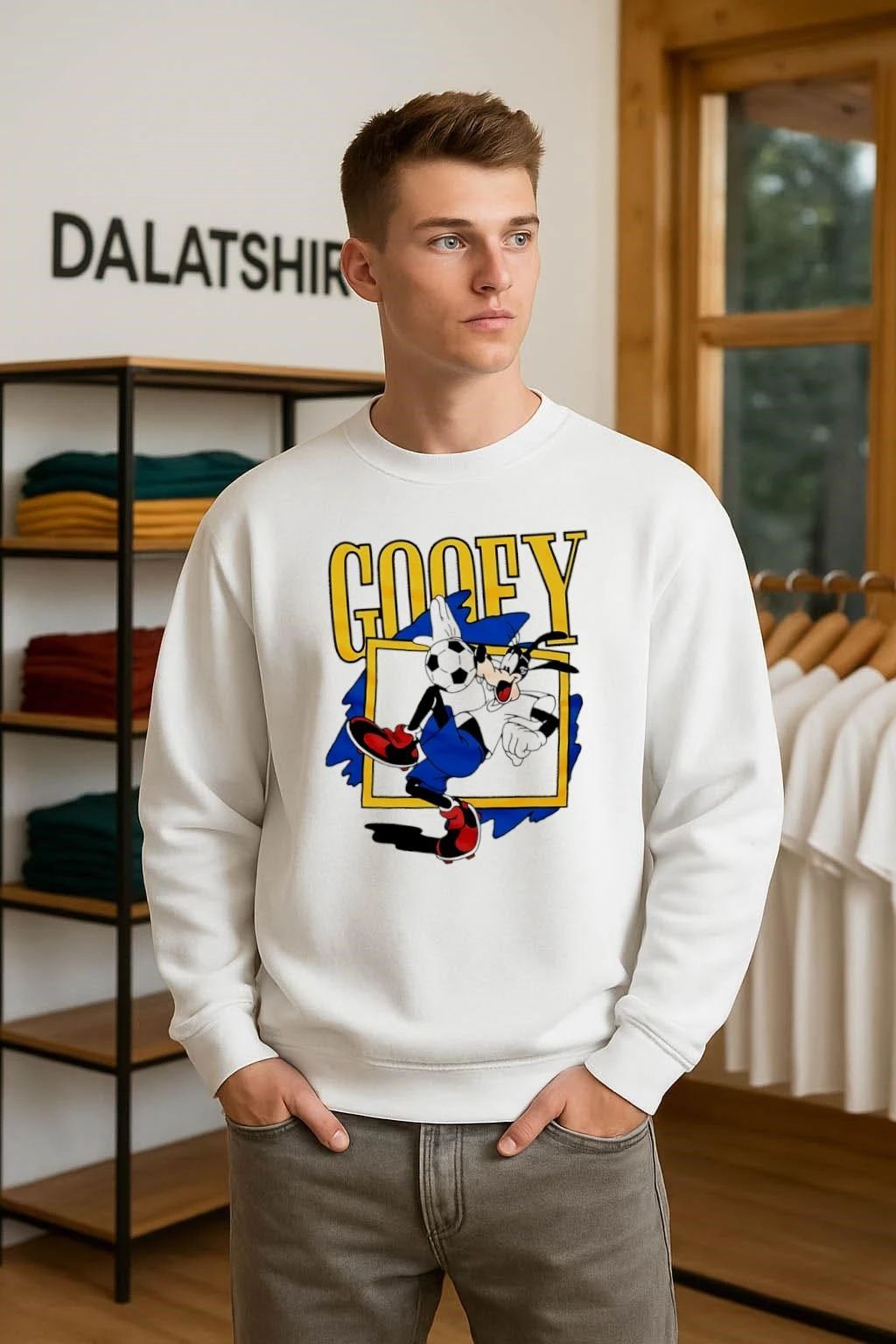 Goofy Soccer cartoon funny shirt