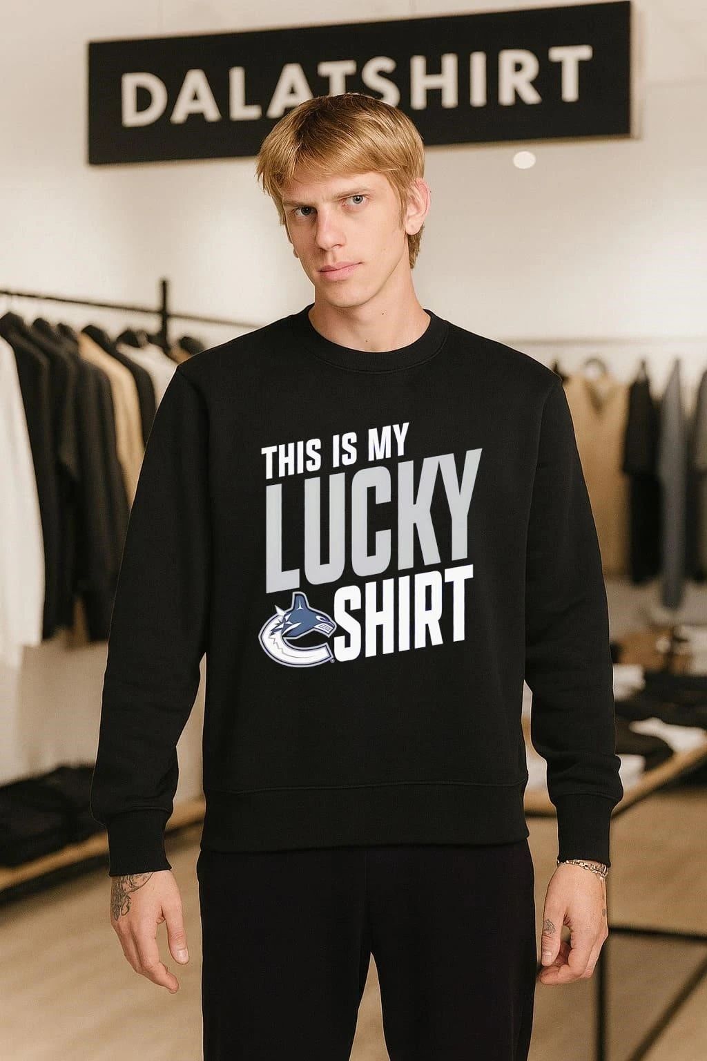 Vancouver Canucks This Is My Lucky hockey 2026 shirt