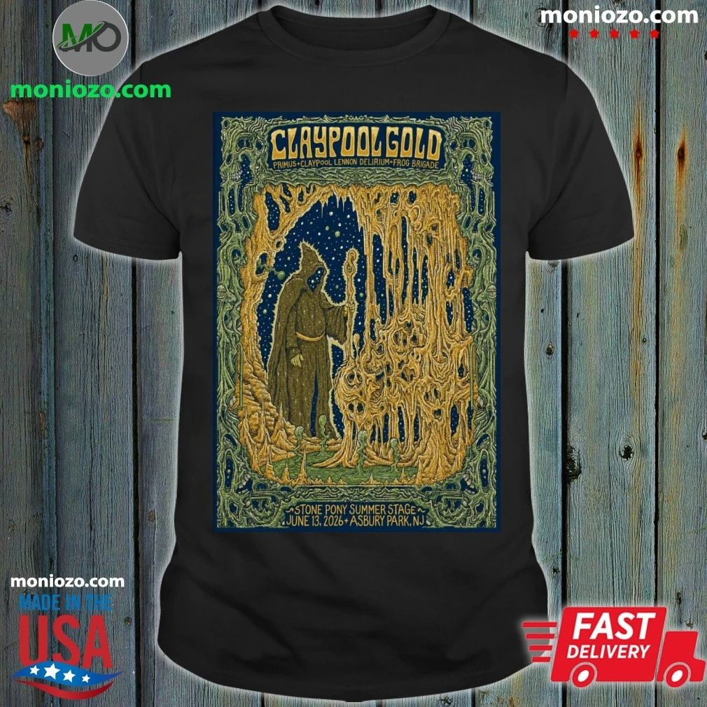 Original Primus Stone Pony Summer Stage in Asbury Park NJ June 13 2026 Poster T-Shirt