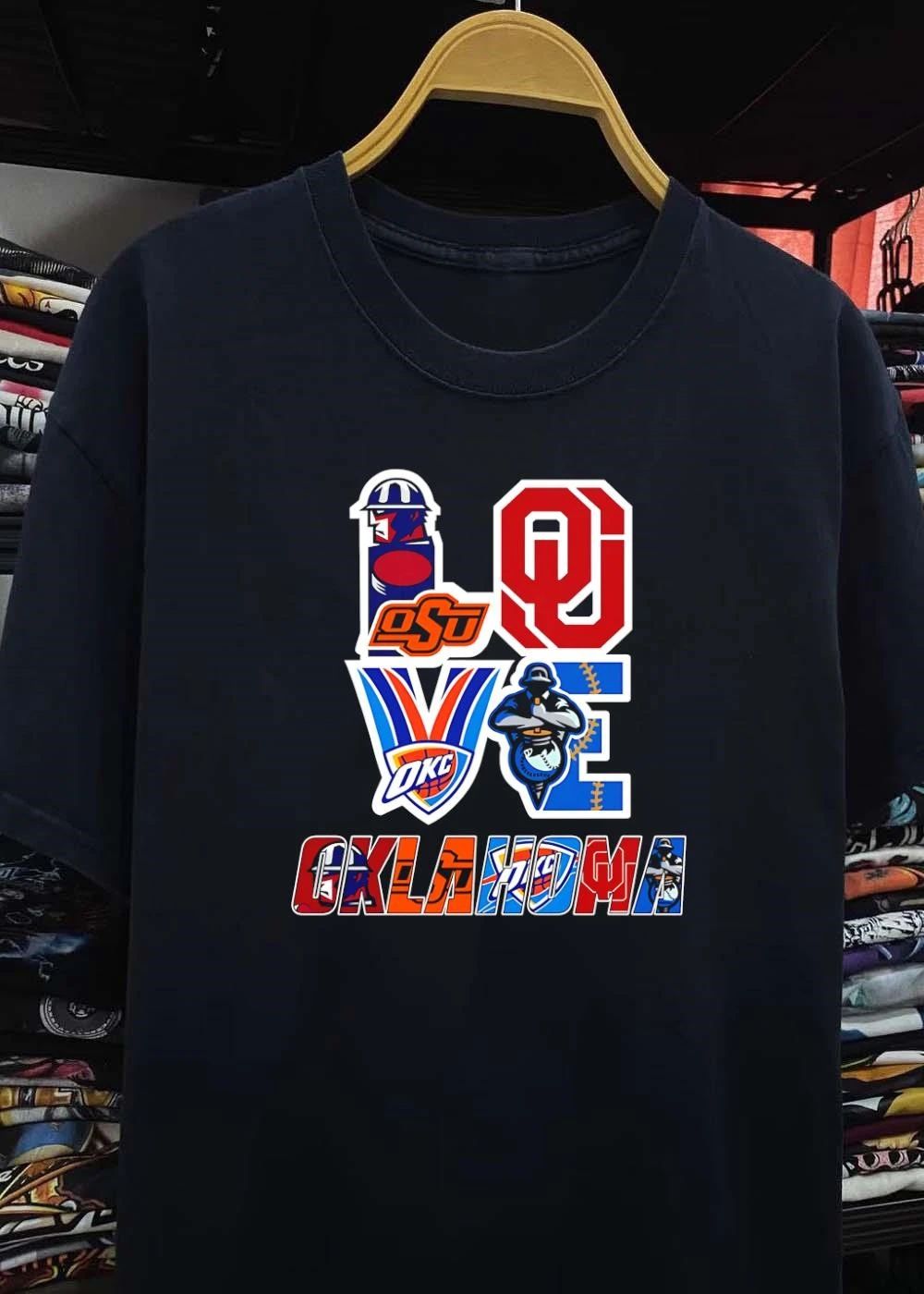 Love Oklahoma Sports Teams T-Shirt