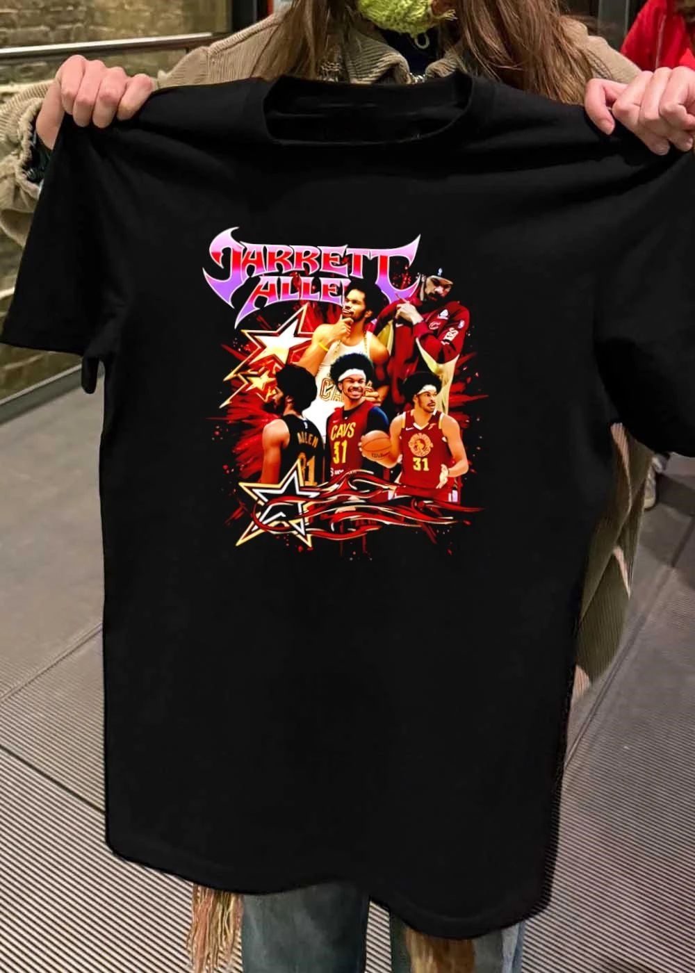 Jarrett Allen Cavs 31 Multi Image Star shirt