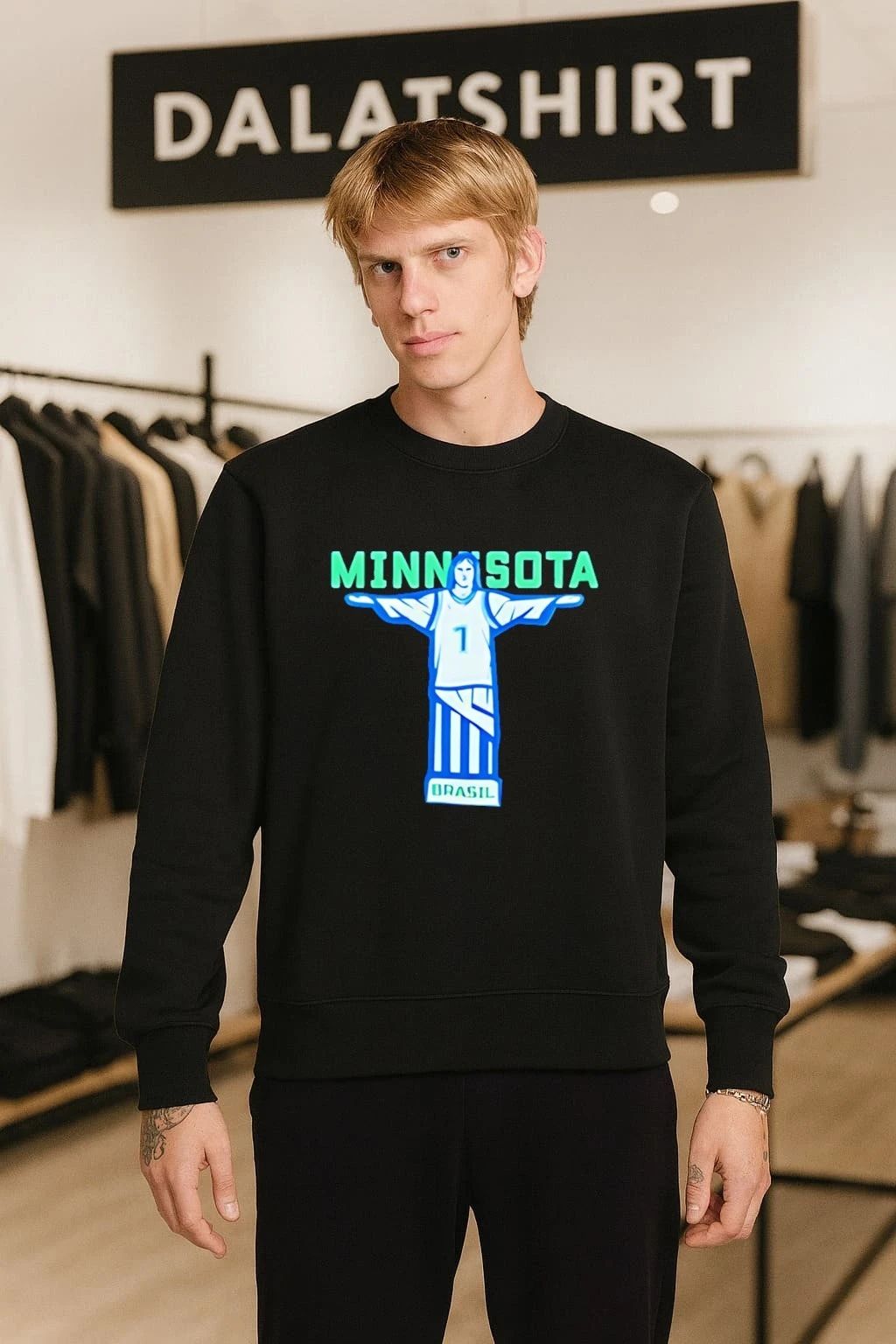Timberwolves minnesota brazil shirt