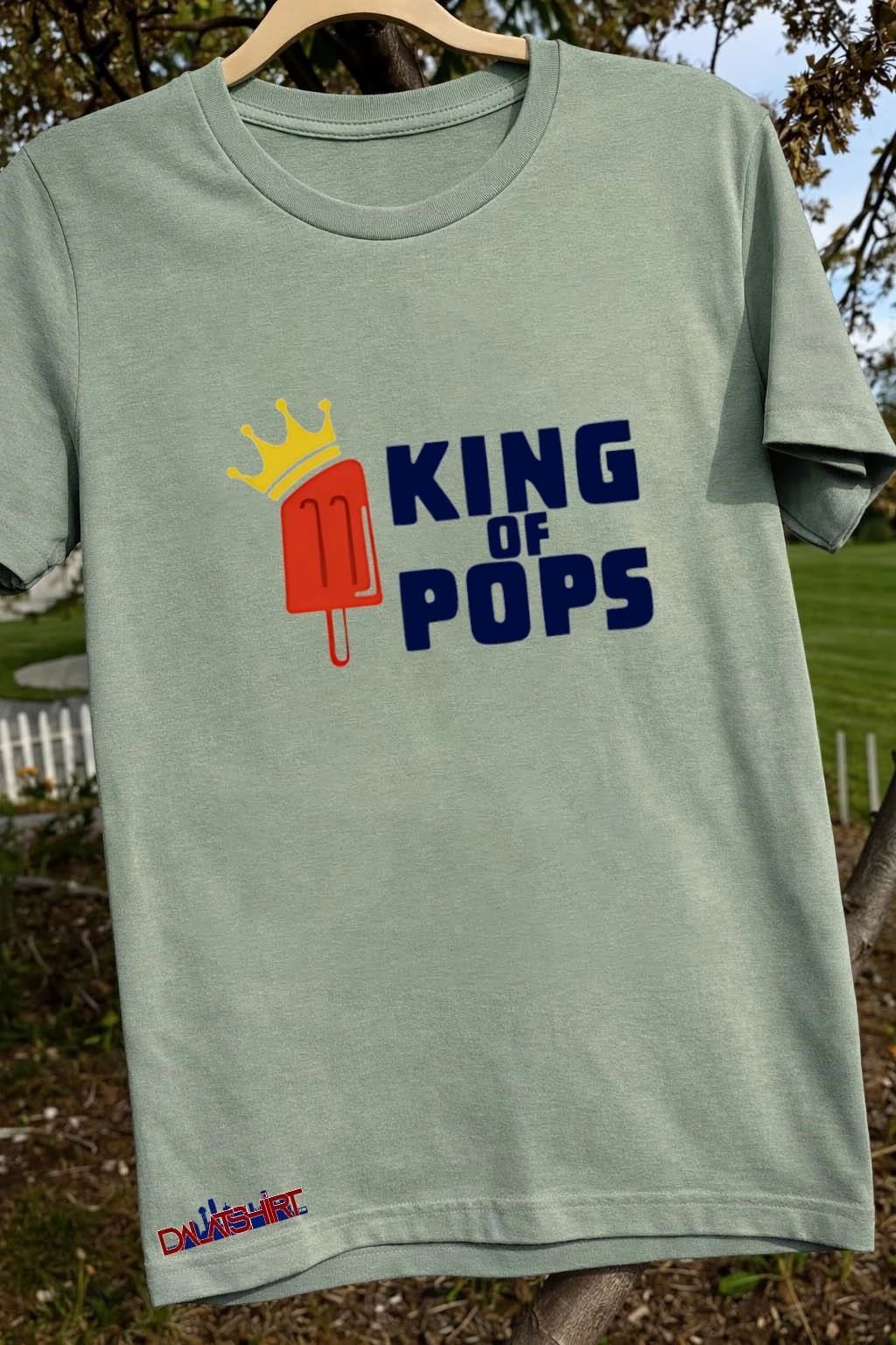 KING OF POPS cream shirt