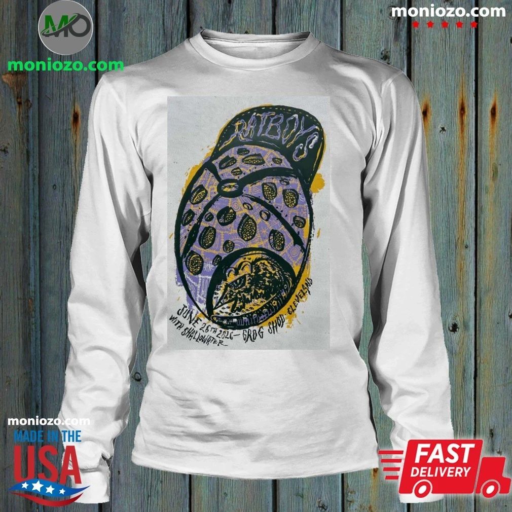 Original June 26 2026 Ratboys Cleveland Heights, Ohio Poster Shirt