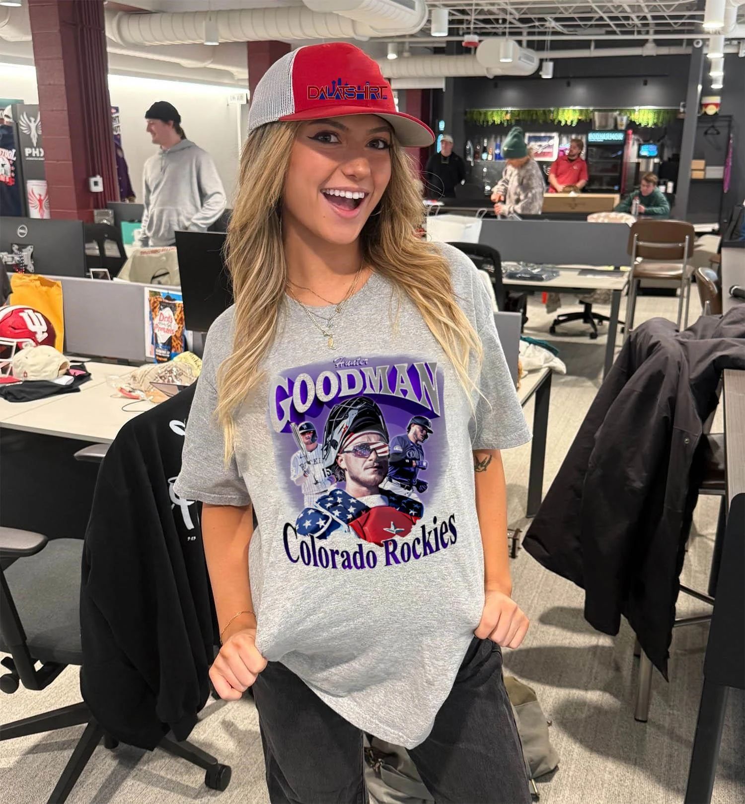 Colorado Rockies Hunter Goodman shirt