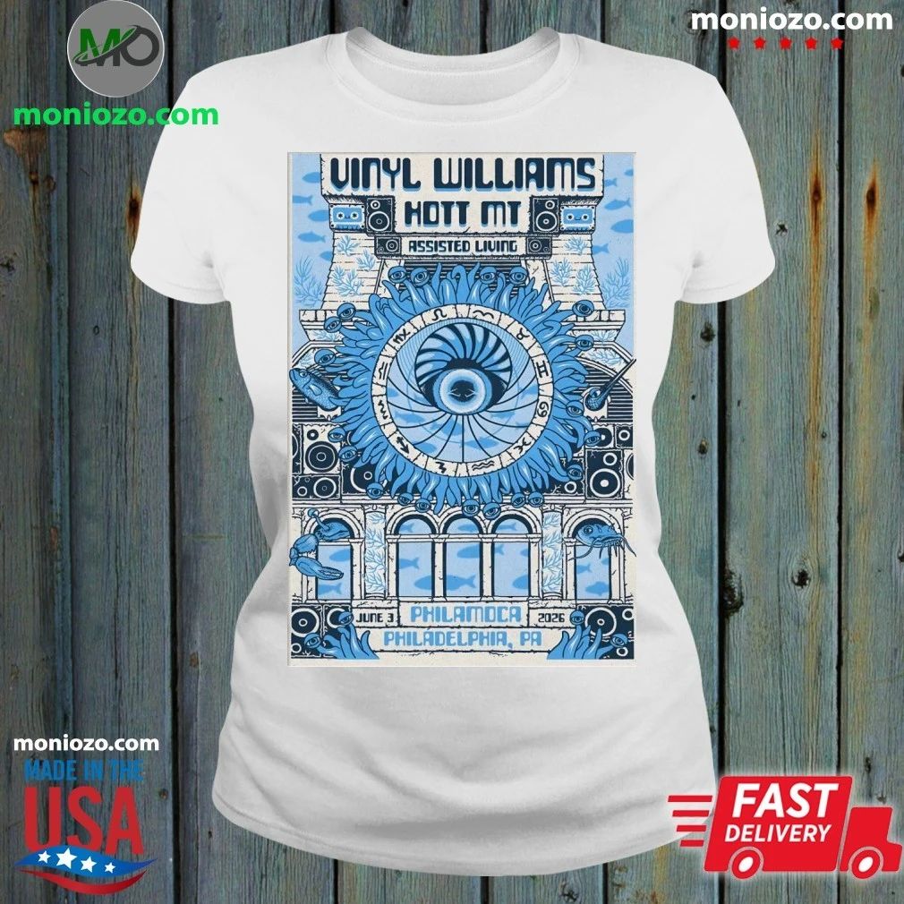 Vinyl Williams In Philadelphia PA On June 3 2026 Tour Poster Shirt
