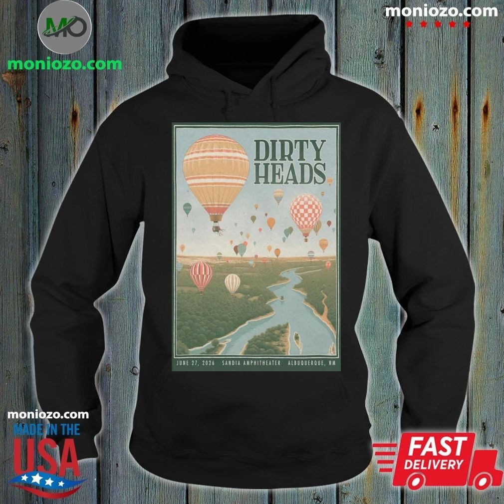 Dirty Heads Albuquerque Tour On June 27 2026 Poster Shirt