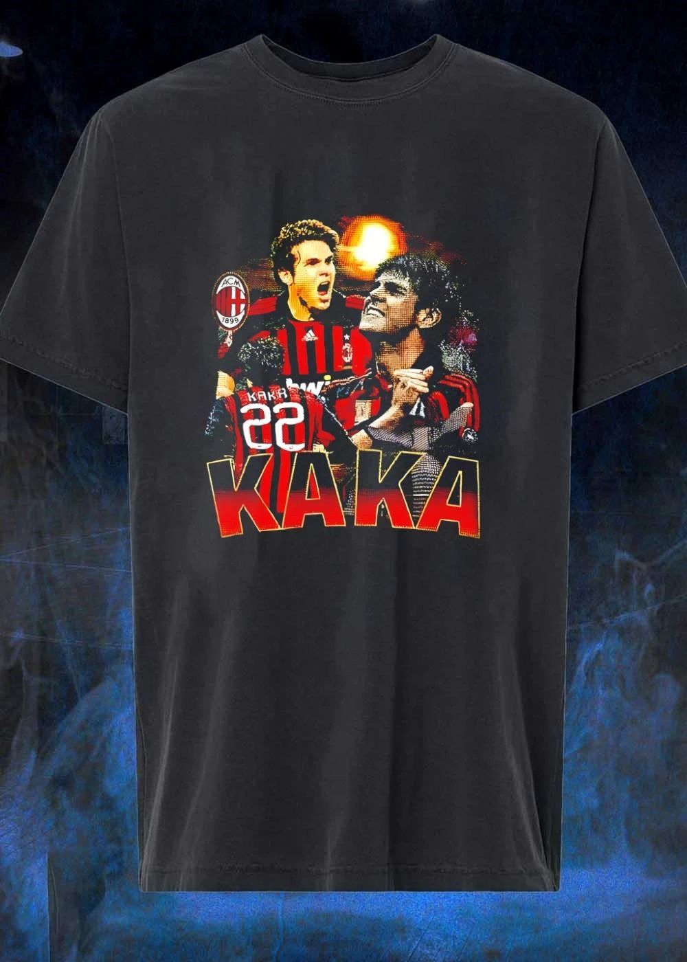 Kaká 22 AC Milan Soccer graphic shirt