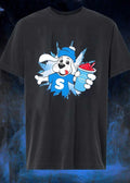 Slush Puppie Mascot Dog S Logo Breaking Ice Slushie T-Shirt