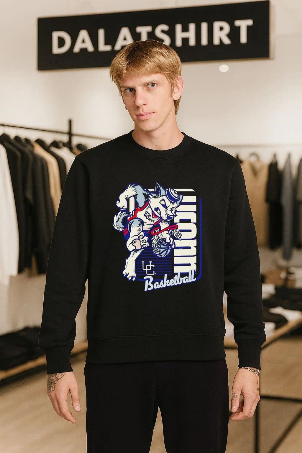 UConn Huskies basketball 2026 Mascot Dunk shirt