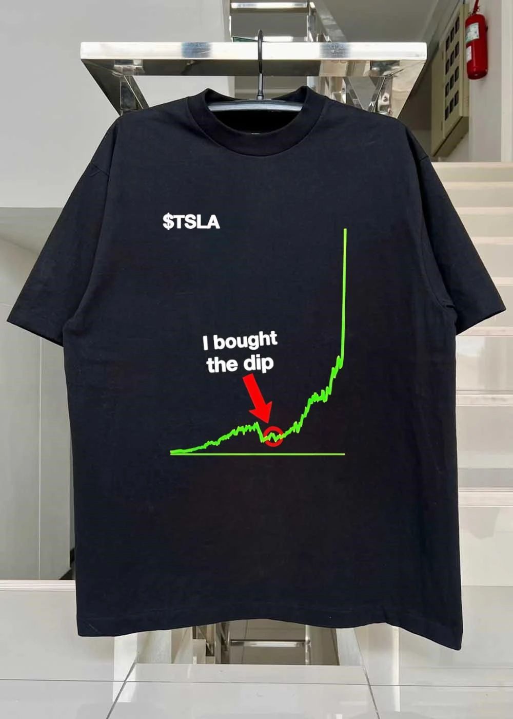 $TSLA I bought the dip shirt