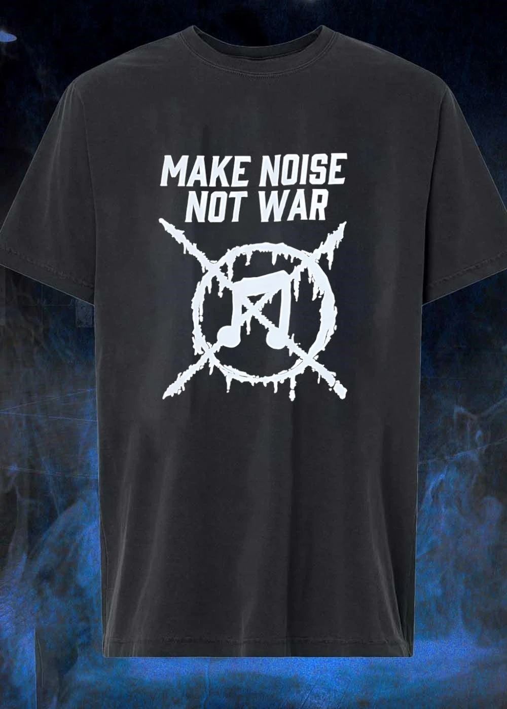 Make Noise Not War Music Note Symbol shirt