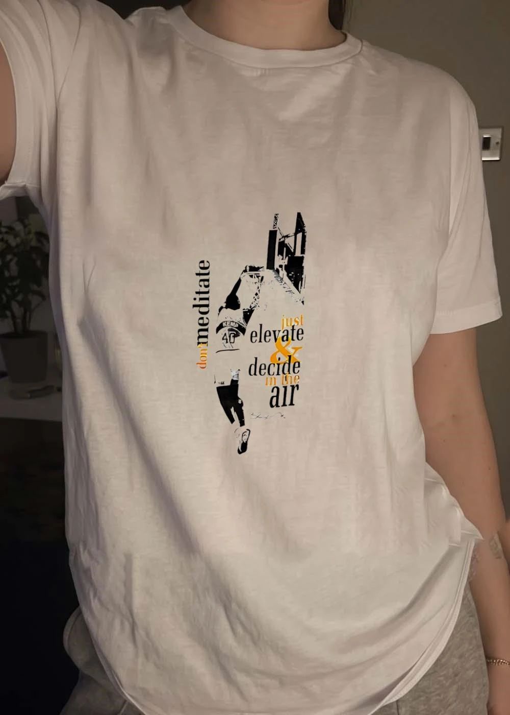 Shawn Kemp Above The Rim elevate decide air shirt