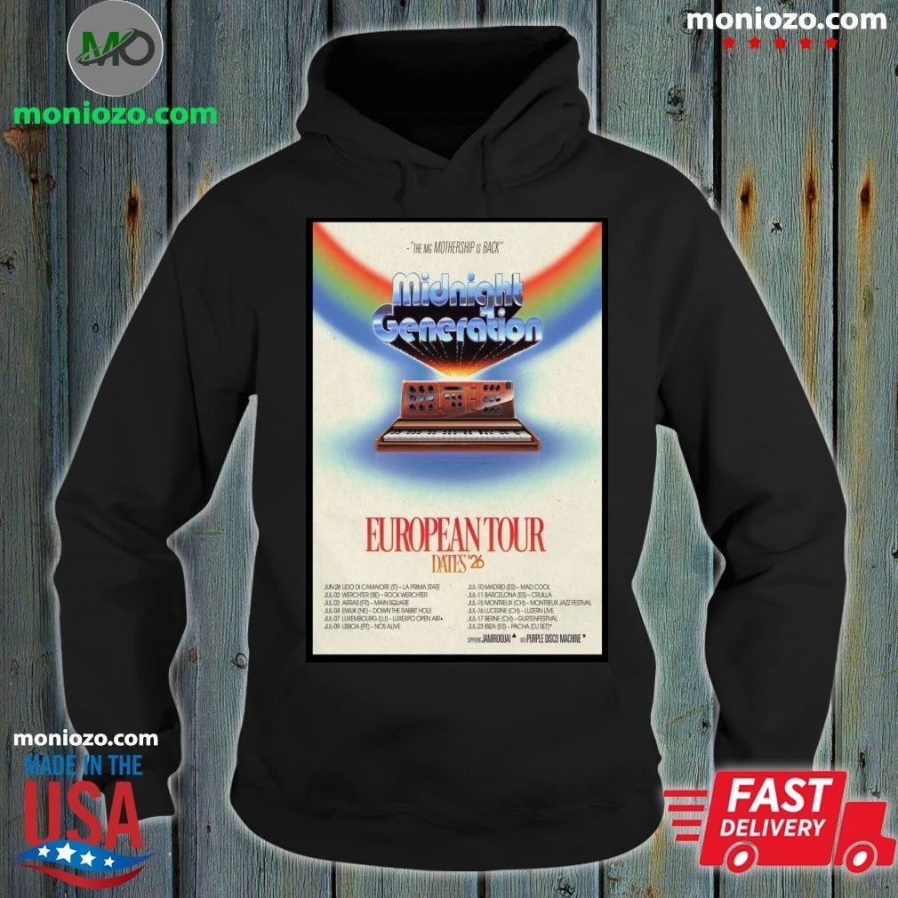 Poster Midnight Generation European Tour 26 Shirt