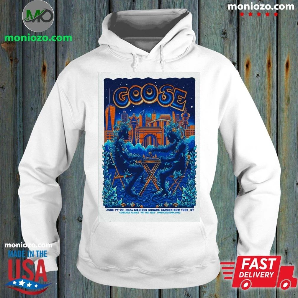 Goose Jun 19-20, 2026 New York, NY Event Poster T-Shirt