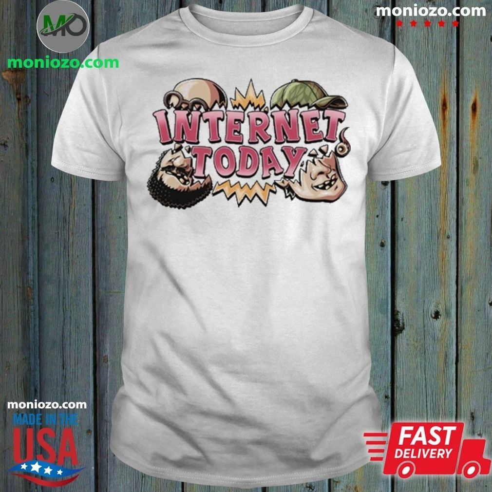 Internet Today Busting Logo T-Shirt