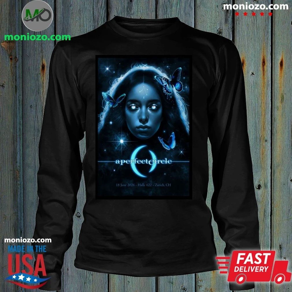 Original Event A Perfect Circle 18 06 2026 Zurich Halle 622 Poster T-Shirt
