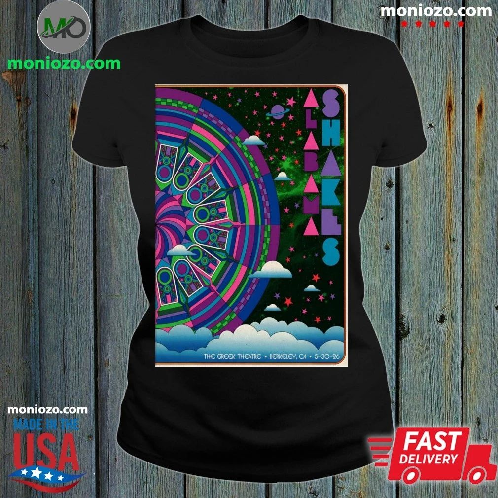 Alabama Shakes In Berkeley CA May 30 2026 Tour Poster Shirt