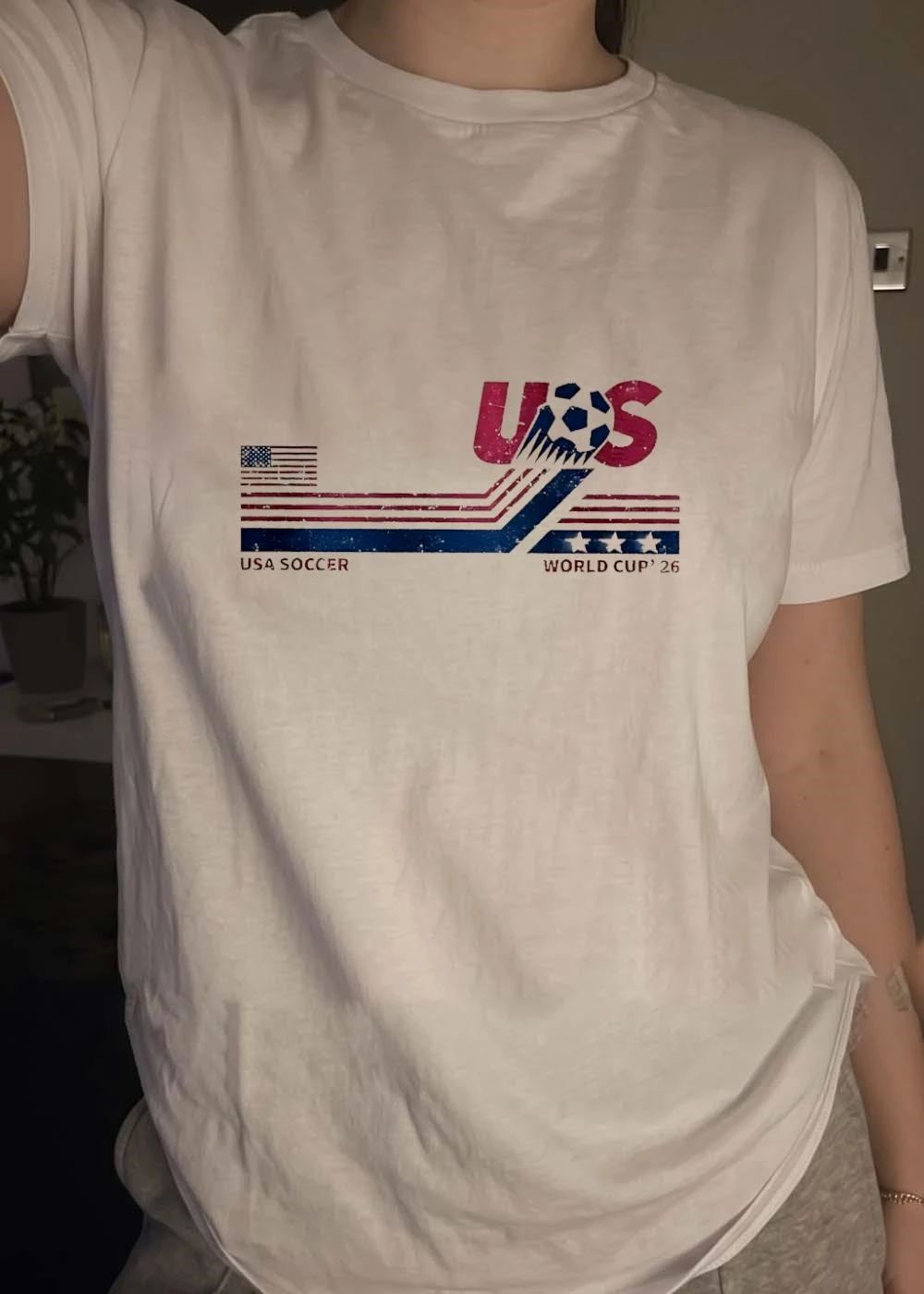USA Soccer World Cup 2026 American Flag shirt