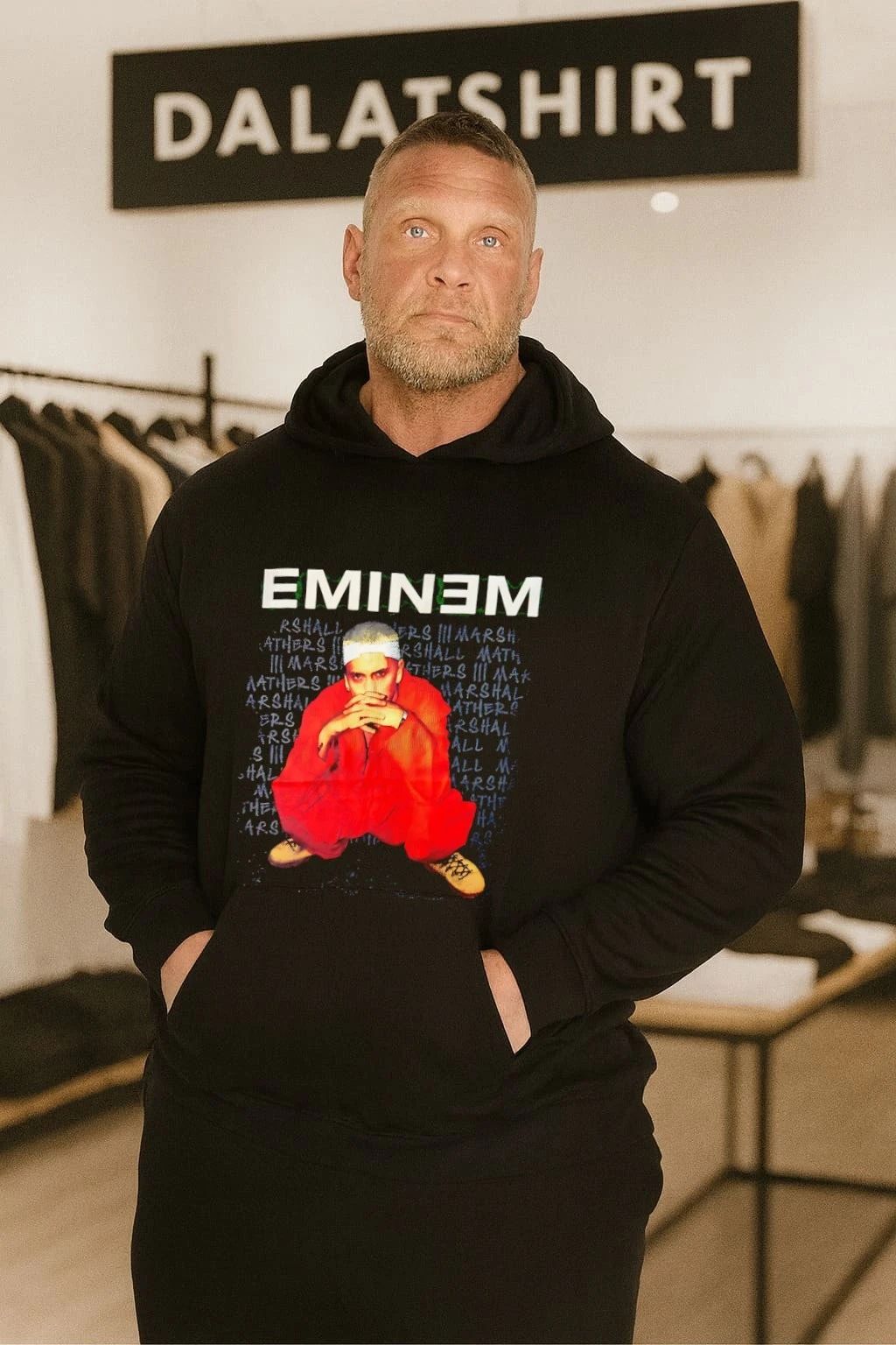 Eminem Marshall Mathers III Red Jumpsuit Album shirt