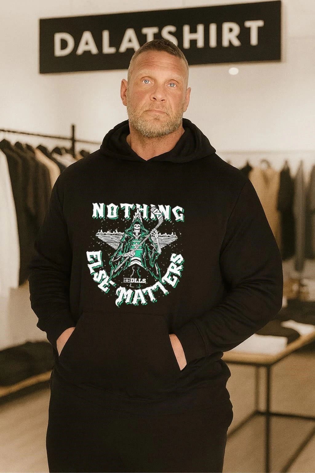 NHL Dallas Stars Nothing Else Matters skeleton shirt