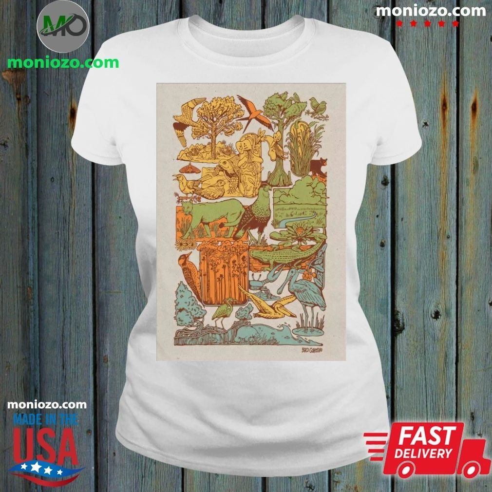Original Bird Collective Florida Wildlife Corridor Poster Shirt