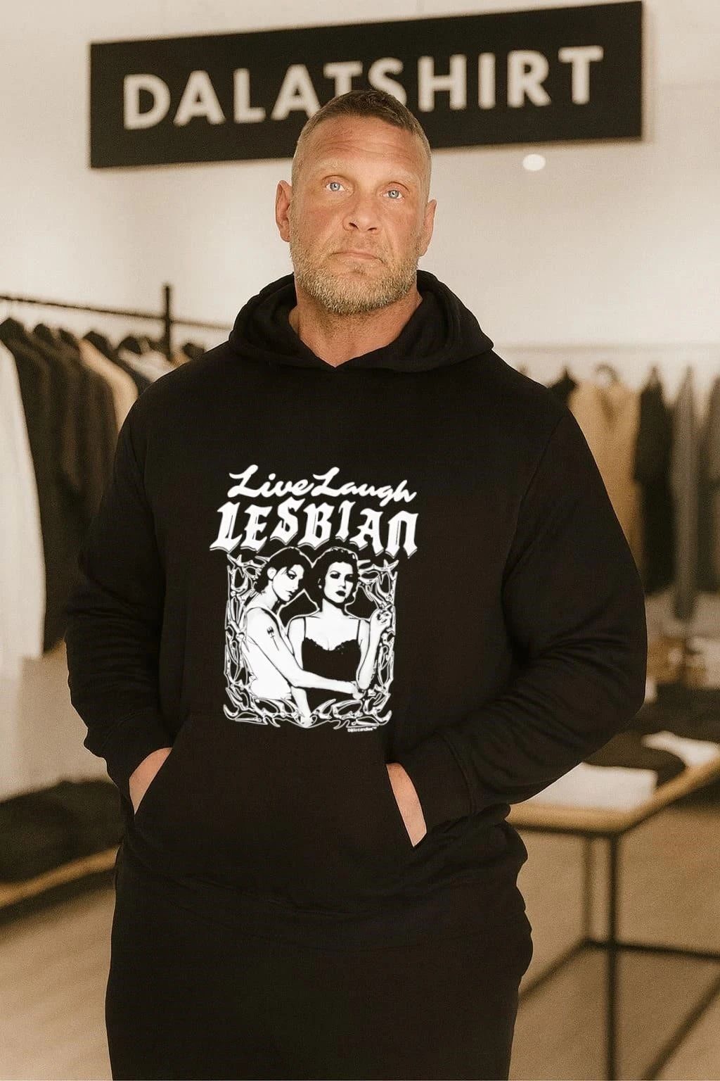 Bound Live Laugh Lesbian shirt