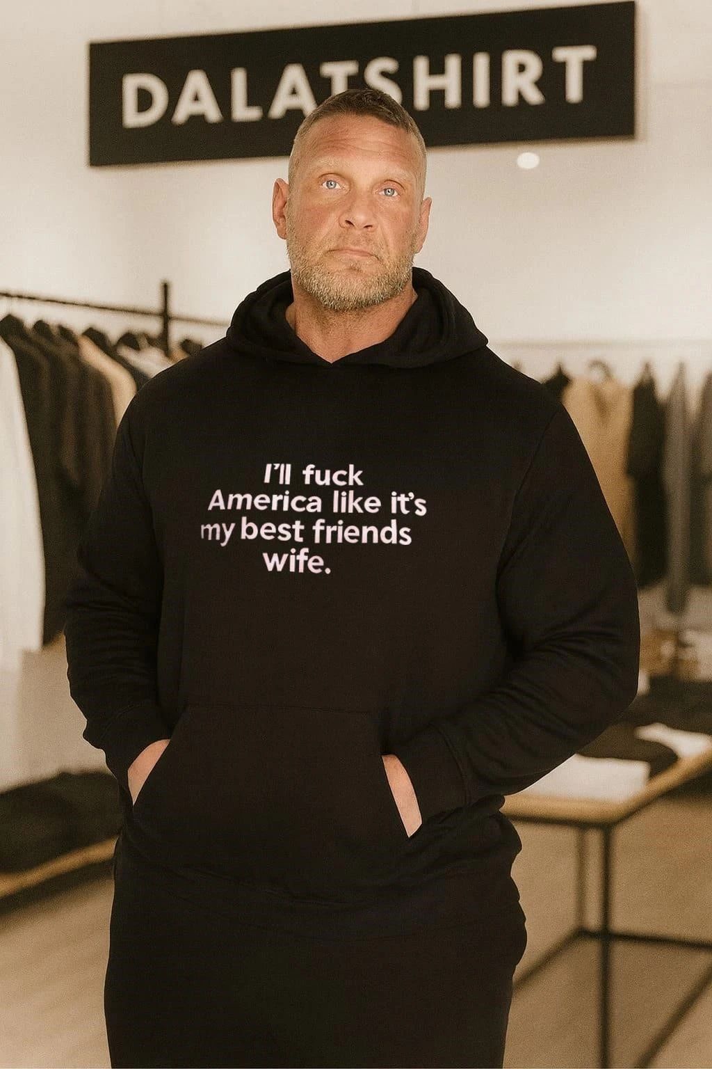 I’ll fuck America like it’s my best friends wife Quote Graphic shirt