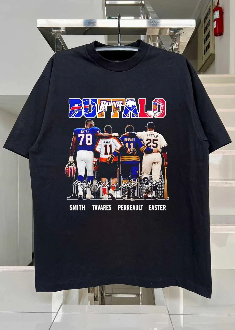 Buffalo Sports Team Logos And Legends T-Shirt