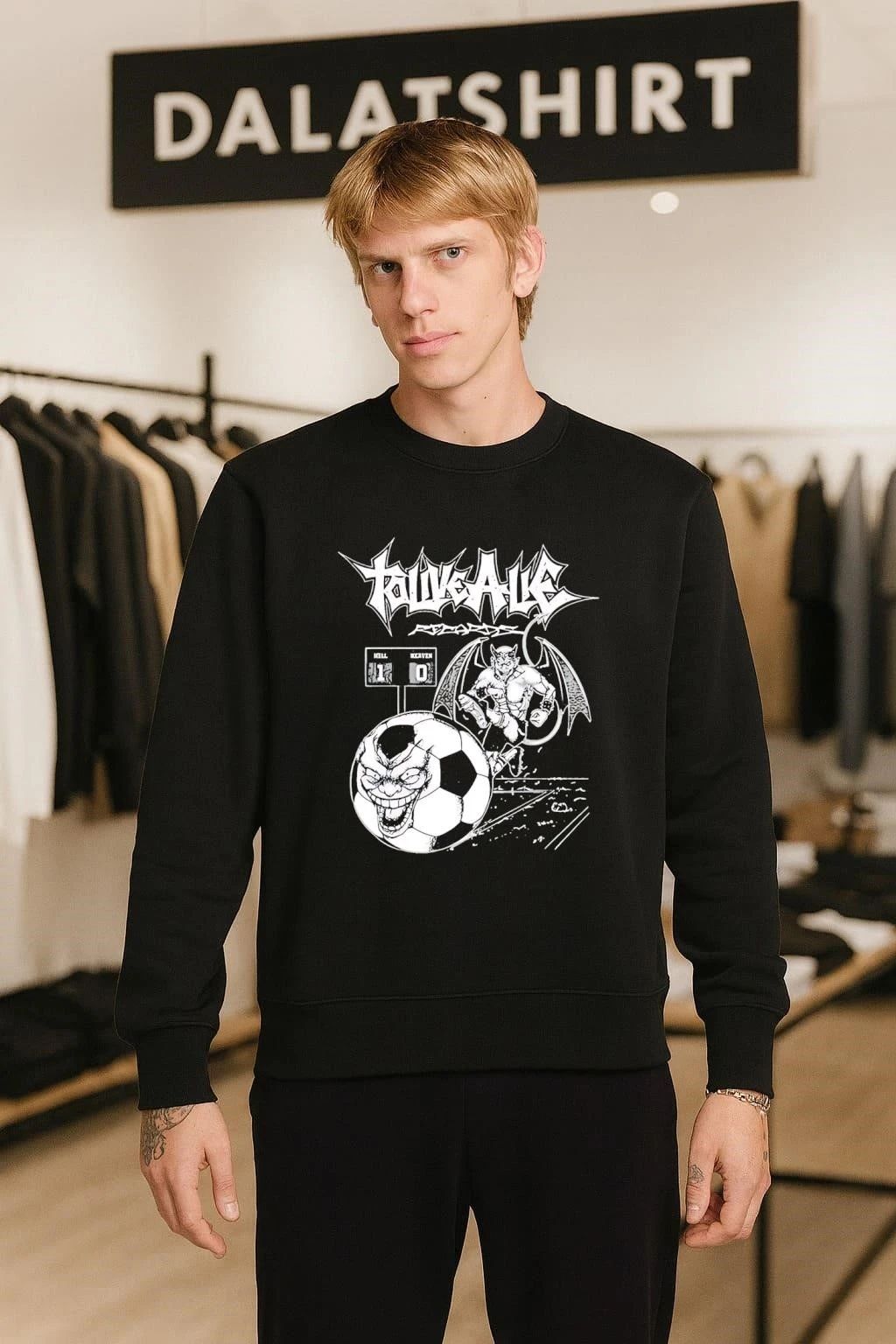 To Live A Lie Records shirt