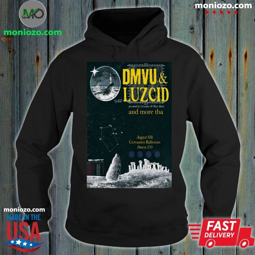 Original DMVU And LUZCID Denver CO 8 6 2026 Poster Shirt