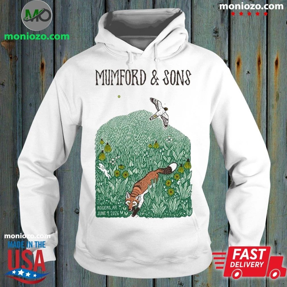 Original Mumford And Sons Walmart AMP In Rogers AR June 9 2026 Shirt