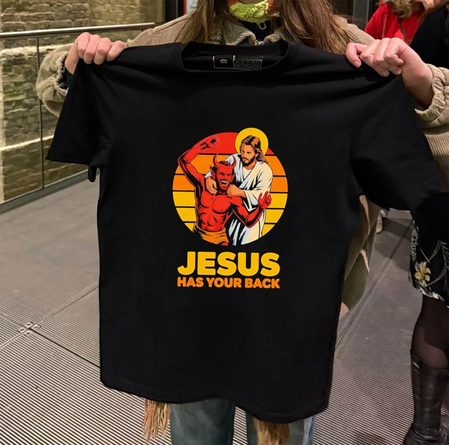 Jesus has your back shirt