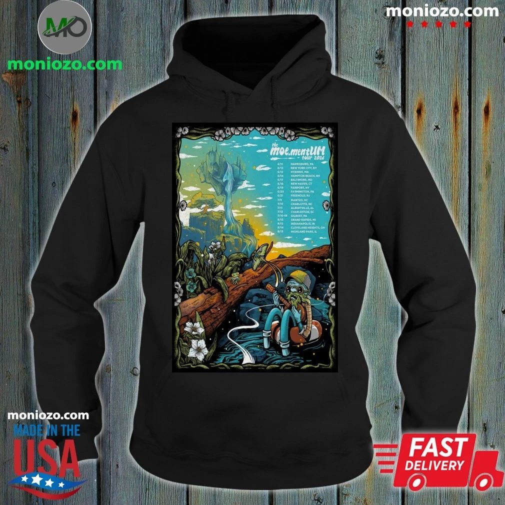 Original MoementUM Tour 2026 moe. Poster Shirt