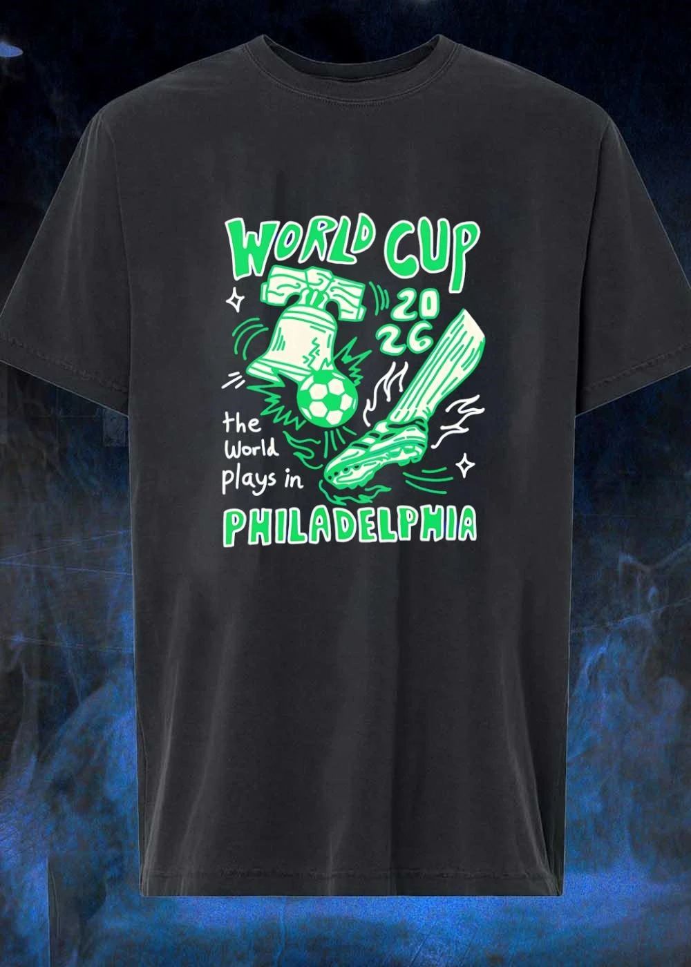 World Cup 2026 The World Plays In Philadelphia Liberty Bell shirt