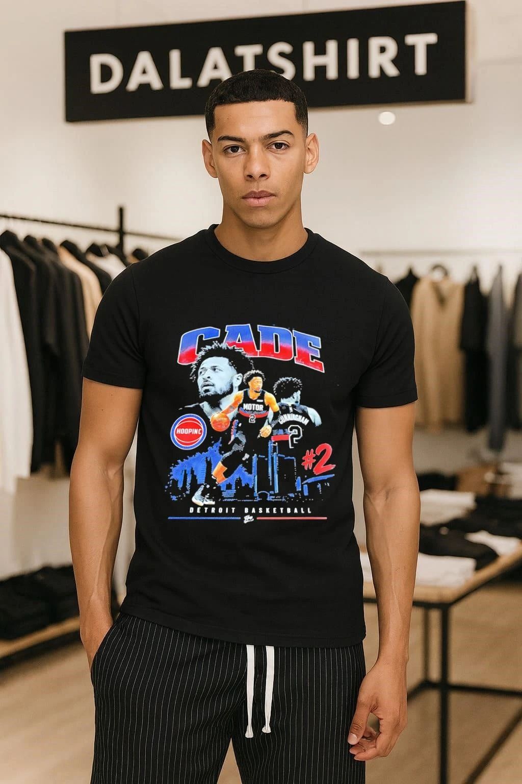Cade Cunningham #2 Motor City Detroit Basketball shirt