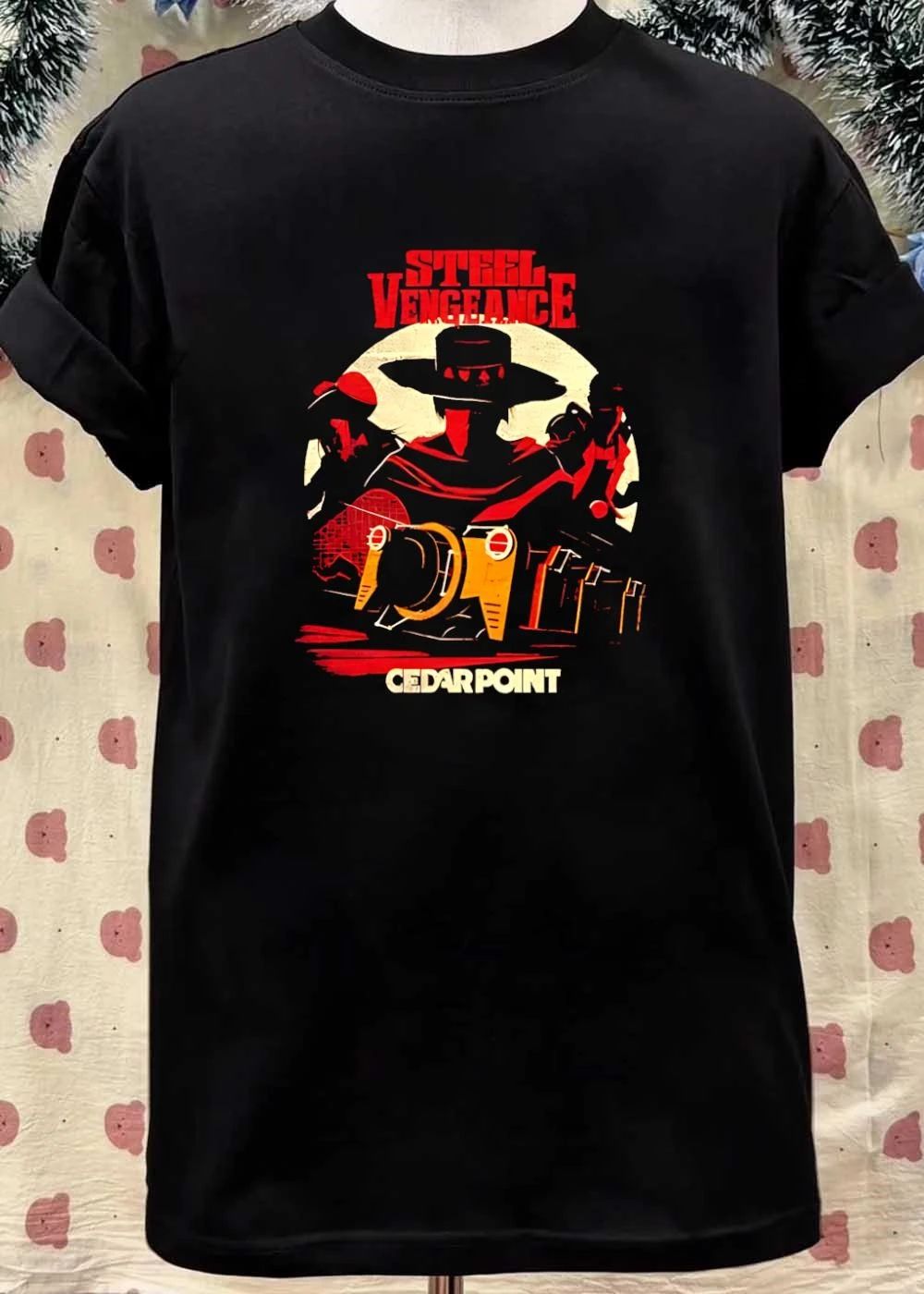 Steel Vengeance Cedar Point Wild West shirt