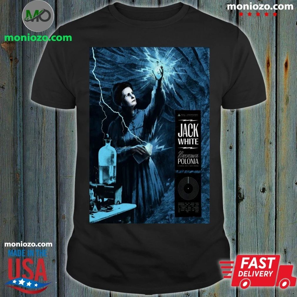 Original Jack White In Warsaw Poland On Jun 1 2026 Poster T-Shirt