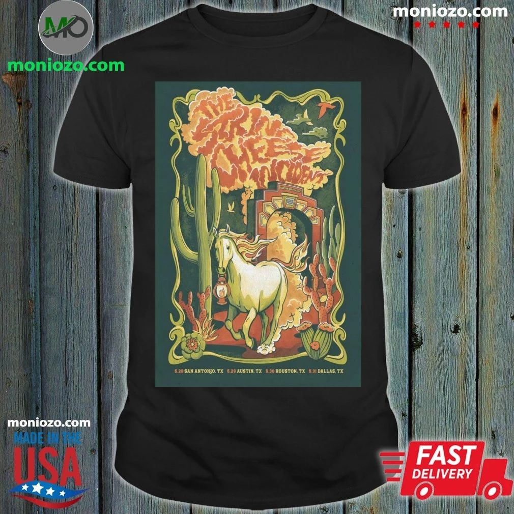 Original The String Cheese Incident May 2026 Texas Tour Poster Shirt