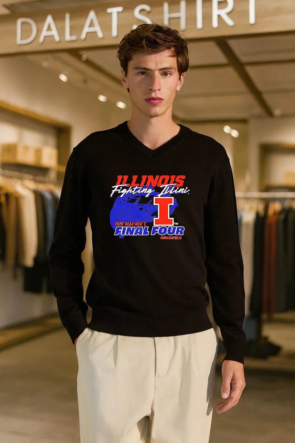 Illinois Fighting Illini 2026 NCAA Men’s Final Four basketball shirt